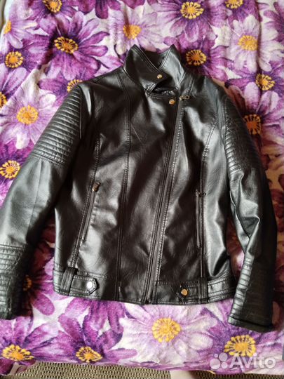 Куртка женская искусственная кожа