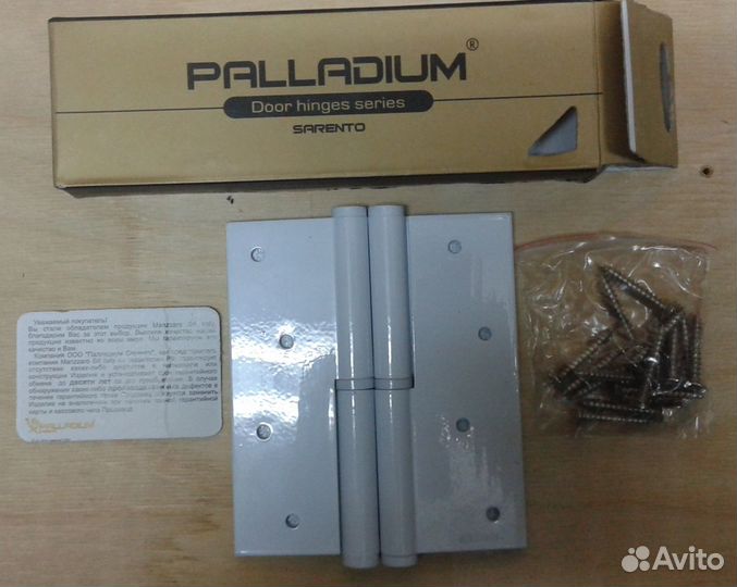 Дверные Петли универсальные Palladium латунь Новые