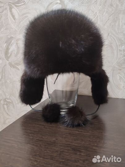 Шапка норковая женская