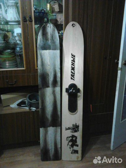 Охотничьи лыжи обшитые камусом