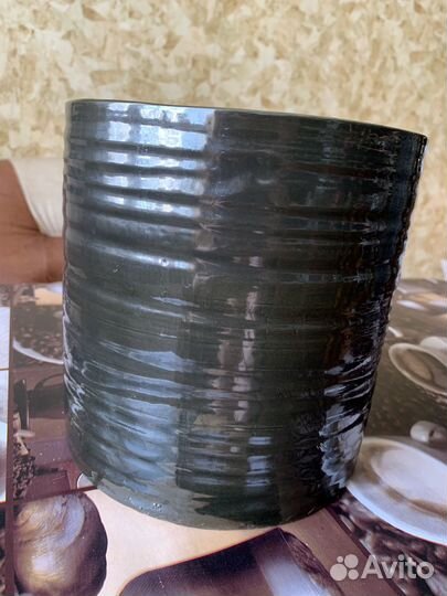 Кашпо керамика hm горшок для цветов керамический