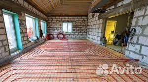 Монтаж отопление водоснабжение Теплые полы