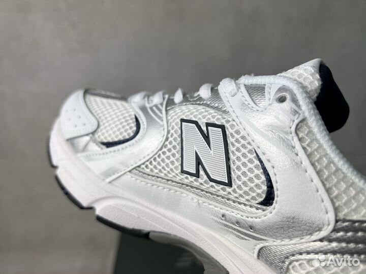 New balance 530 Оригинал White silver navy