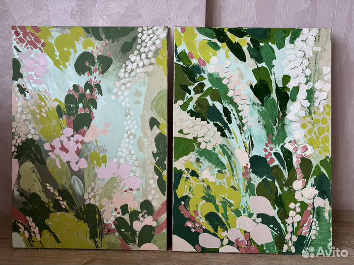 Интерьерная картина абстракция 