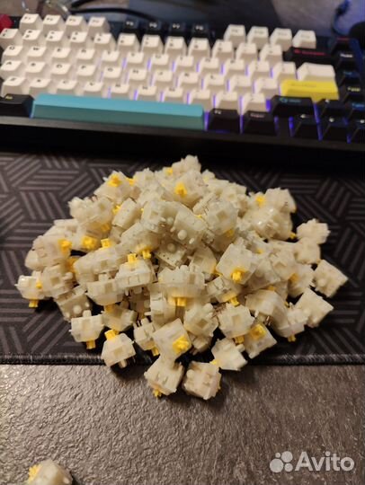 Свичи Gateron milky yellow pro