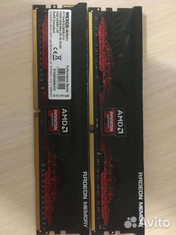 Озу DDR4 Комплект на 8gb