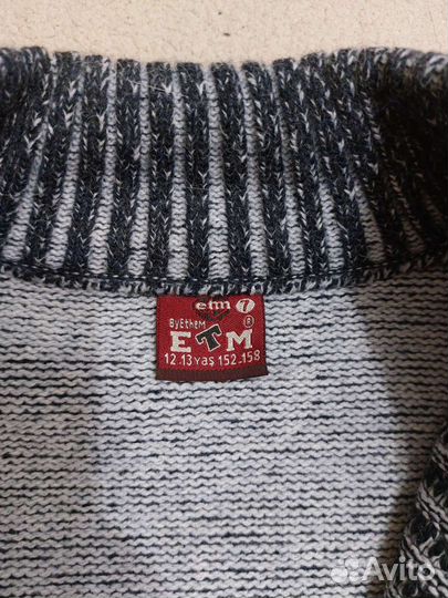Джемпер на мальчика 12-13лет