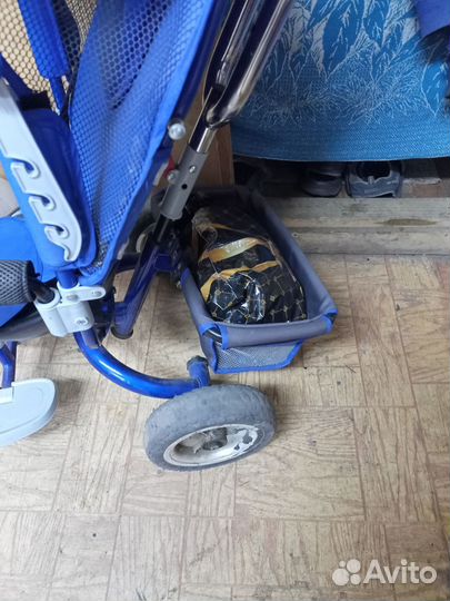 Велосипед трёх колёсный с управлением