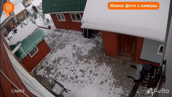 Комплект видеонаблюдения 4 камеры