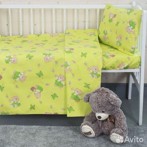 Детское постельное белье в детскую кроватку