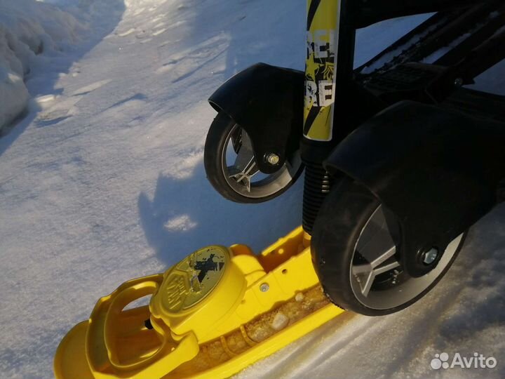 Снегокат с колёсами (от 3-7 лет)