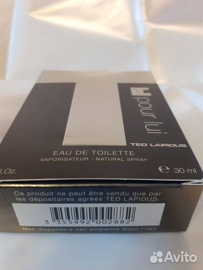 TED lapidus pour lui 30ml