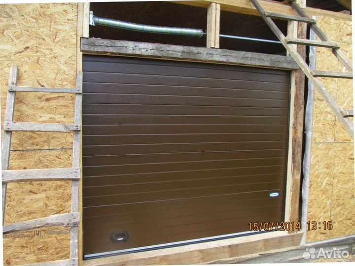 Секционные гаражные ворота