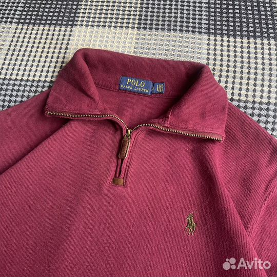 Кофта 1/4 Zip Polo Ralph Lauren Оригинал