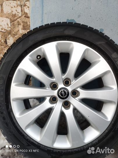 Диски на opel astra j r 17