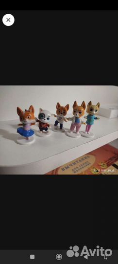 Кошечки собачки фигурки