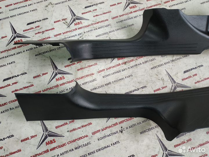 Накладки порога w203 Mercedes зад внутр