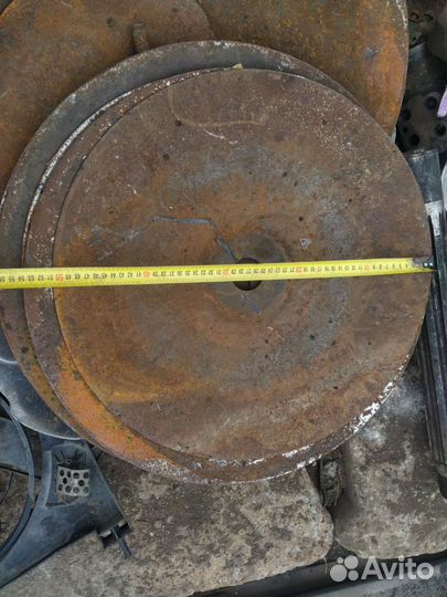 Сковорода садж из бороны, заготовки