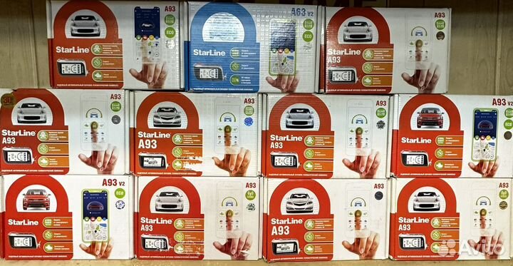 Сигнализация с автозапуском starline a93