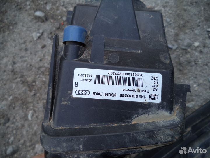 Противотуманные фары птф ауди а4 б8 рестайлиг