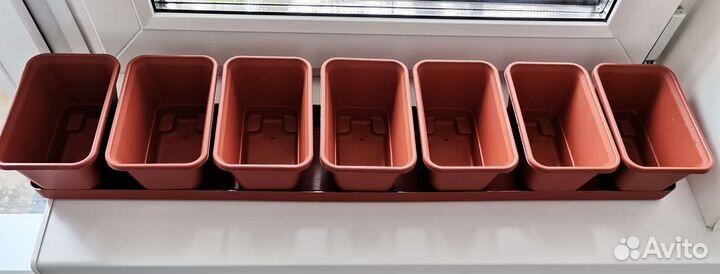 Ящик для рассады.Балконный ящик. Мини парник