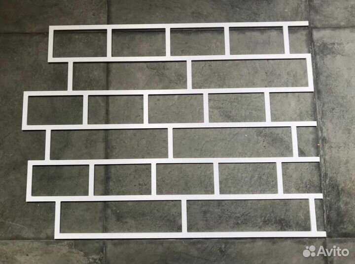 Трафареты для стен под штукатурку кирпич, соты