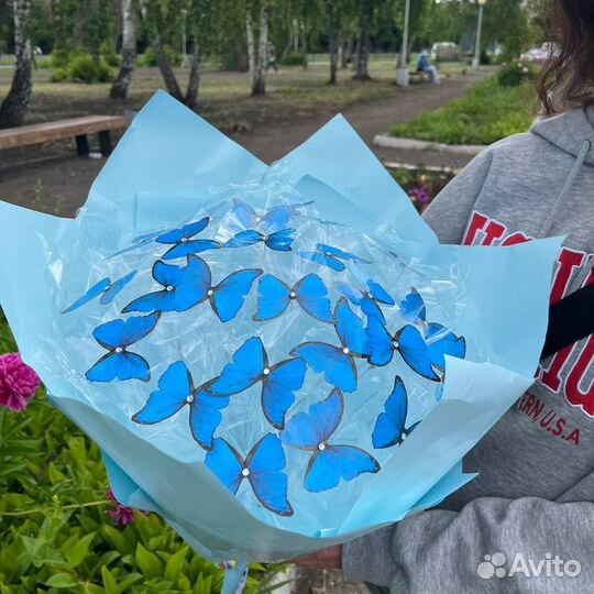 Букеты из бабочек