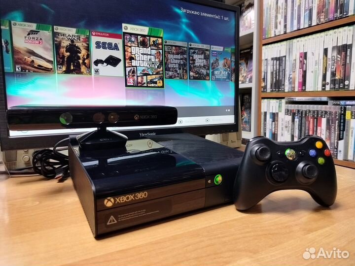 Xbox 360E 500Gb FreeBoot 82 Игры Джой Kinect