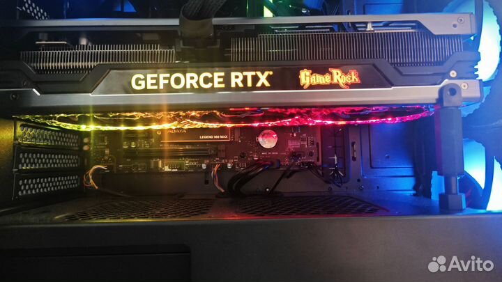 Palit rtx 4070 ti gamerock midnight kaledoscope
