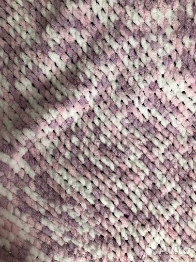 Плед вязаный