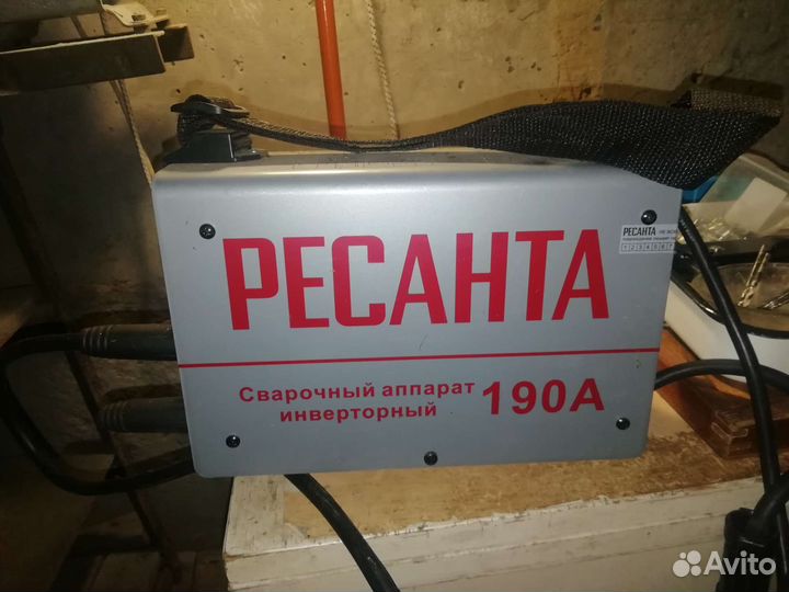 Сварочный инвертор бу ресанта 190