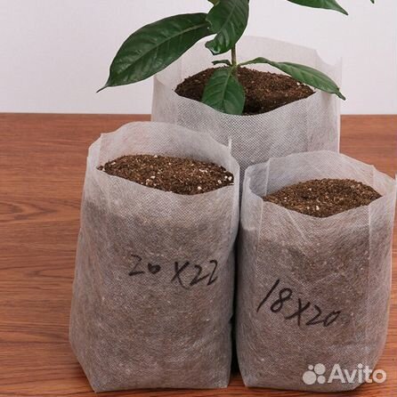 Мешочки для рассады 99 шт. (8 см х 10 см)