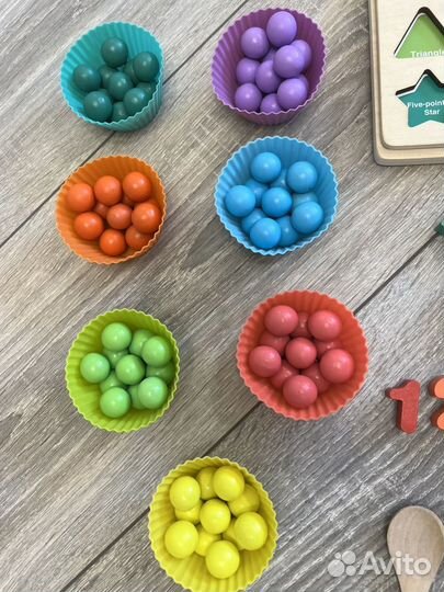 Деревянные игрушки 3+