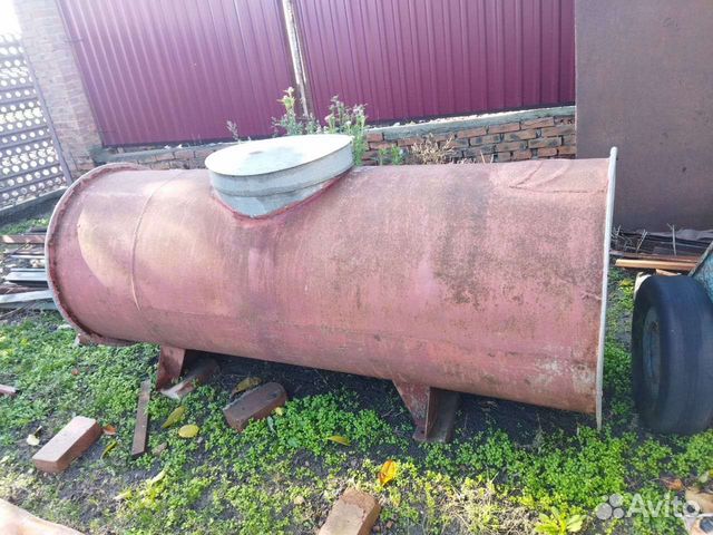 Бочка металлическая