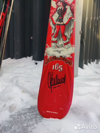 Горные лыжи женские твинтип twintip фристайл