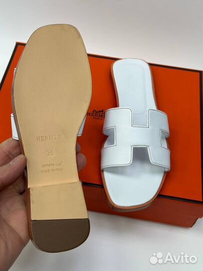 Шлепки Hermes женские Размер 36-40