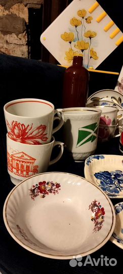 Посуда СССР завод Чайка, Вербилки, лоз, рига