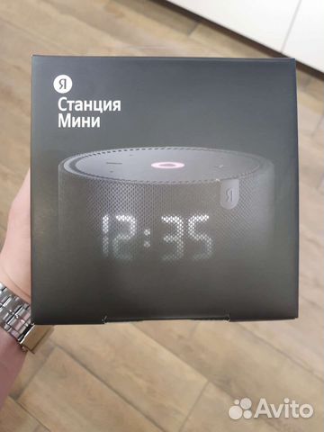 Новая Яндекс Станция Алиса Мини 2 (с часами)