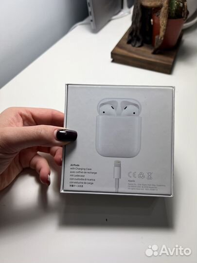 Беспроводные наушники apple airpods 2 левое