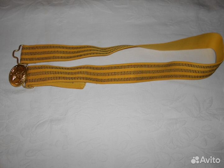 Ремень парадный офицерский. СССР. Новый