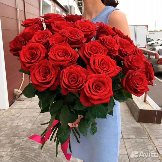 Цветы розы букет