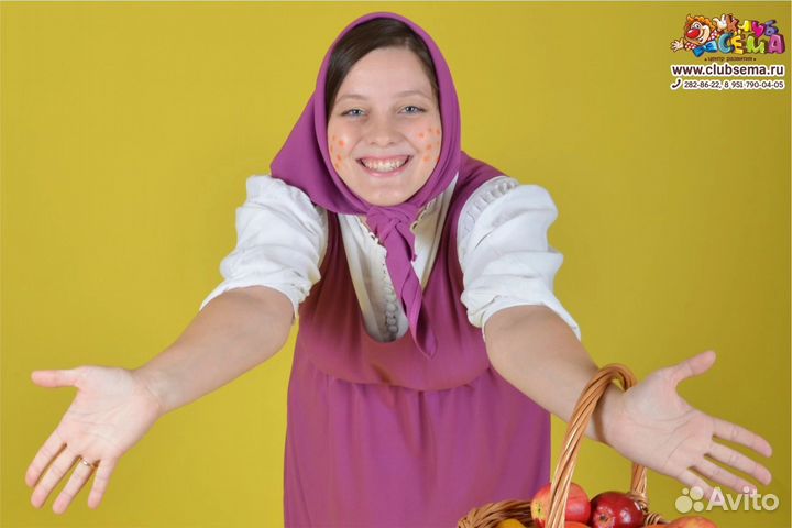 Костюм аниматора Маша