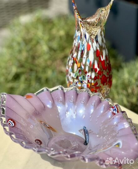 Муранское стекло Ваза