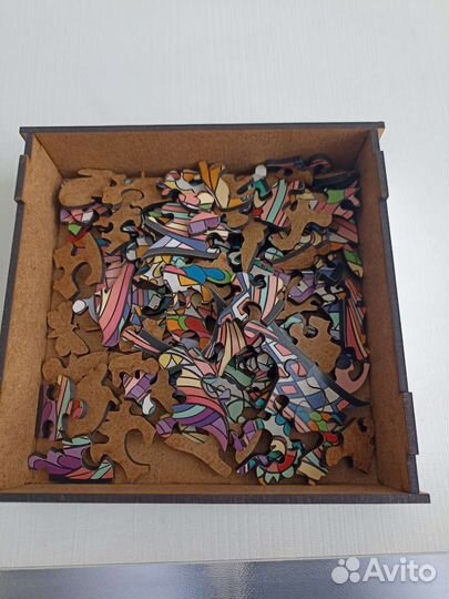 Пазл фигурный единорог 90 деталей