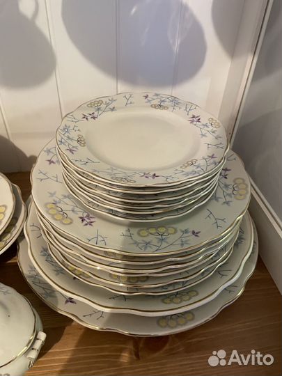 Столовый сервиз квз на 6 персон. кфз (Коростень)