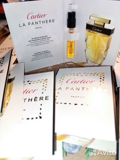 Cartier La Panthere parfum сэмплы