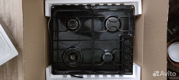 Встраиваемый газовый шкаф и варочная панель