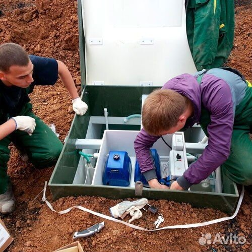 Септик без откачки + монтаж + гарантия