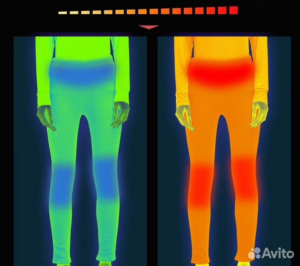 Зимние термо штаны c подогревом wnna GG23-12 (3XL)