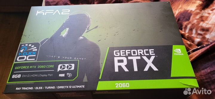Видеокарта Kfa geoforse rtx 2060